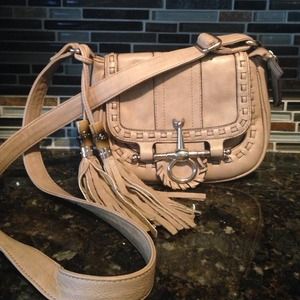 Gucci "horsebit" cross body satchel (faux)