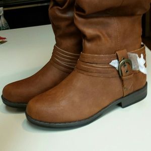 Brown Mid-calf Boots Size 7