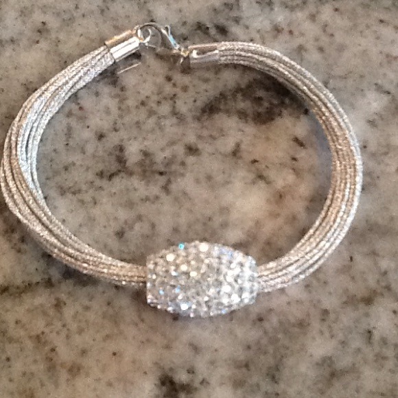 Jewelry - STERLING  AUSTRIAN CRYSTAL BRACELET- LOWEST