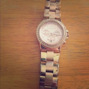 Michael Kors rose gold watch