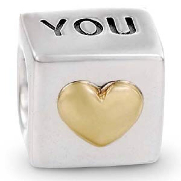 Authentic Pandora "I Love You" Bead