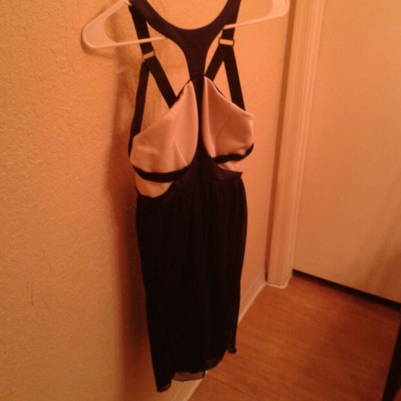 Black and white dress