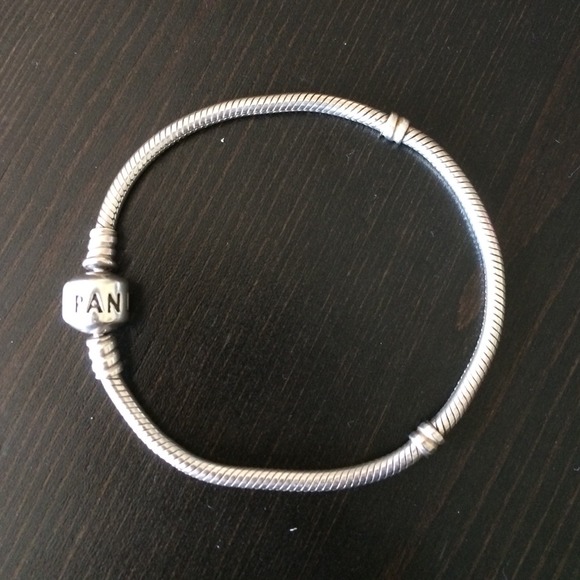 Authentic Pandora Bracelet and heart charm