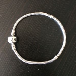 Authentic Pandora Bracelet and heart charm