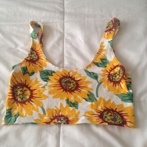 American Apparel sunflower crop.