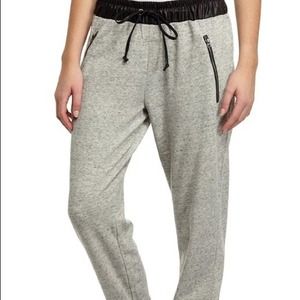 Never worn Grey & black track pants