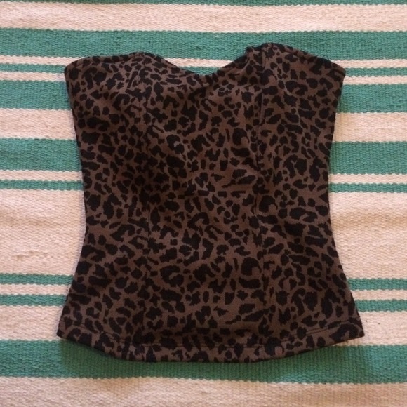 Cheetah print brown and black