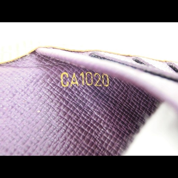 Louis Vuitton Porte Tresor Wallet Yellow Epi Lethr - Picture 2 of 3