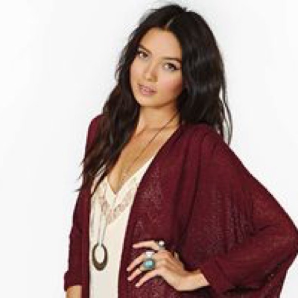 Nasty Gal Drapey Knit Cardi