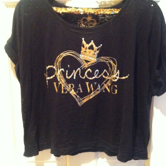 Princess Vera Wang crop Top