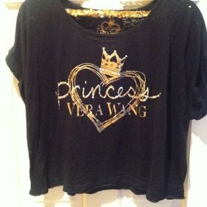 Princess Vera Wang crop Top