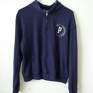 Victoria secret half zip sweater