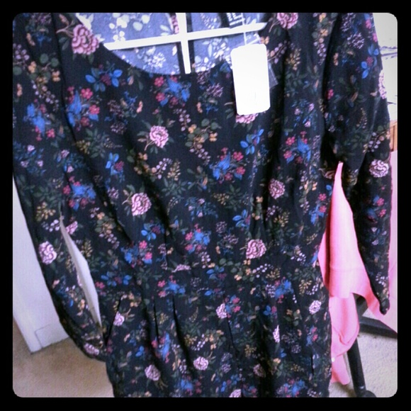 Sold. Floral romper