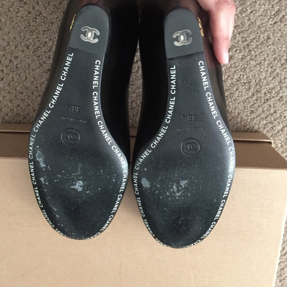 **Sold**CHANEL wedge shoes - Picture 4 of 4