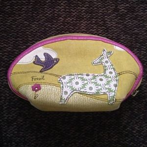 Fossil Key Per Makeup Bag