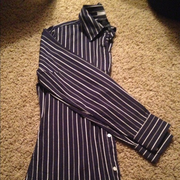 BUNDLED! The Limited Pin Stripe Button up