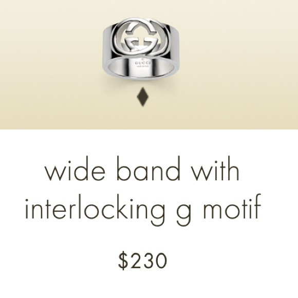 Authentic women's Gucci ring