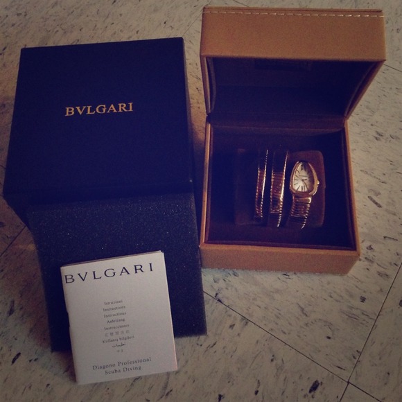 BVLGARI style dress watch