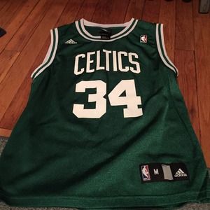 Boston Celtics Jersey - youth M fits XS for ladies