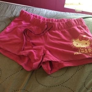 Vintage Hello Kitty gym shorts