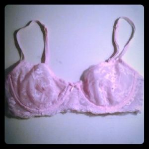NWOT pink lace bralette 34B *SOLD*