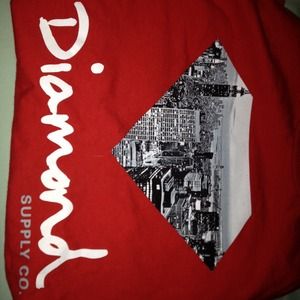 MENS DIAMOND SUPPLY CO SHIRT