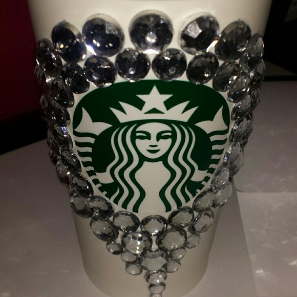 Rhinestone starbucks coffee cup - Picture 4 of 4