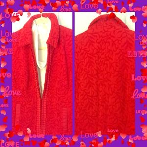 Gorgeous Red Lurex Jacket