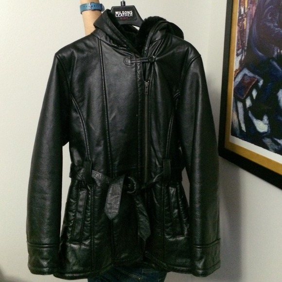 Wilson's leather fur lined jacket❄️REDUCED❄️