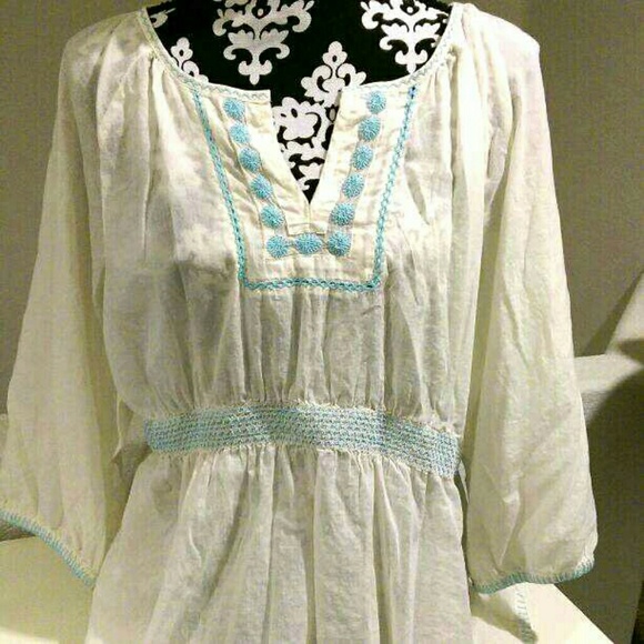 Old Navy Peasant Top:3X