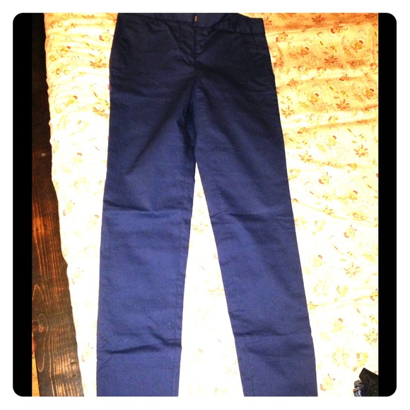Dolce & Gabbana navy skinny pants