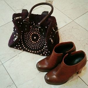 »NOT FOR SALE« Rhinestone Studded Dark Purple LANY