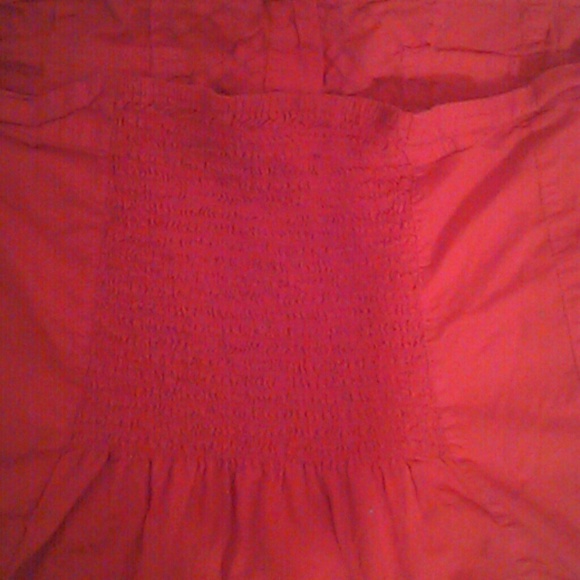 Rust Orange tube top. - Picture 4 of 4