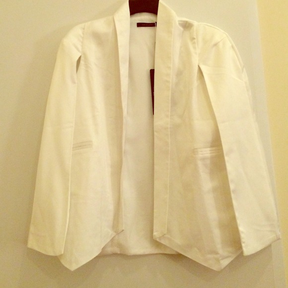 NWT White Cape Blazer