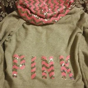 Rare victoria secret bling hoodie