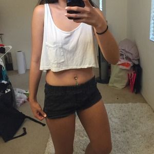 American Apparel crop top