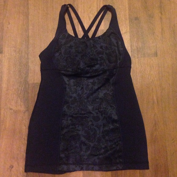 Lululemon Racerback Navy Tank