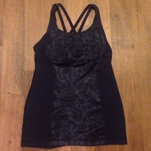 Lululemon Racerback Navy Tank