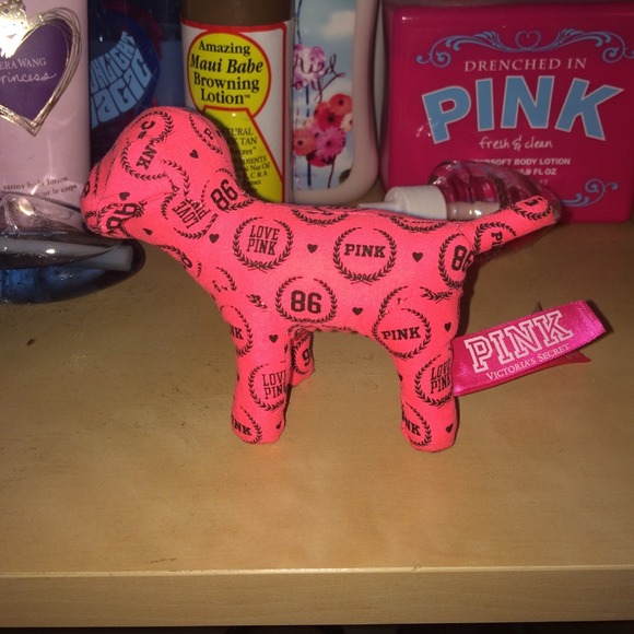 Victoria's Secret limited edition pink dog