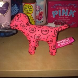 Victoria's Secret limited edition pink dog