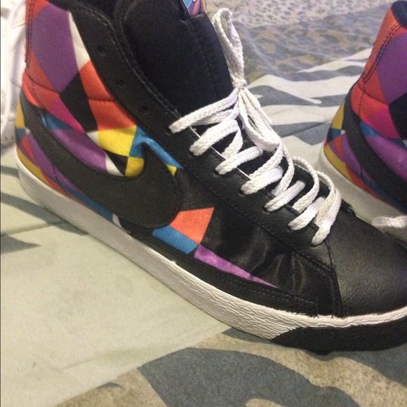 Multicolor Nike Blazers 9.5 women