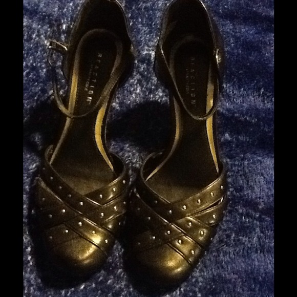 Black studded heels GREAT FOR THE HOLIDAYS!