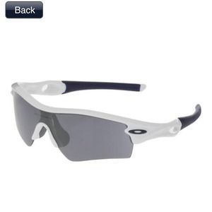 Oakley Radar Path Sunglasses Polished White/Black