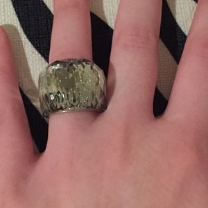 Authentic Swarovski nirvana ring size 6