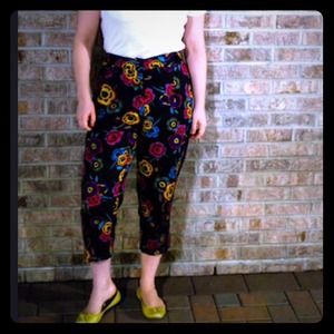 Corey Lynn Calter fun floral pants