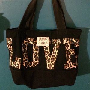 Large Vs Pink Tote Bag