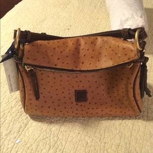 Dooney&Burke Ostrich Skin Purse