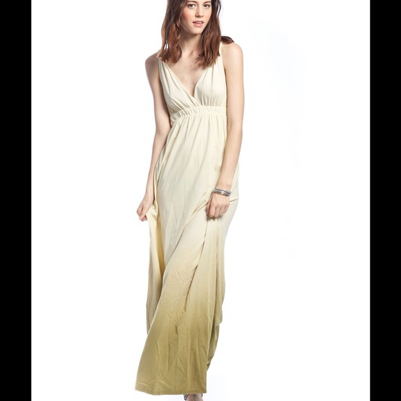 Gypsy 05 green ombré maxi dress