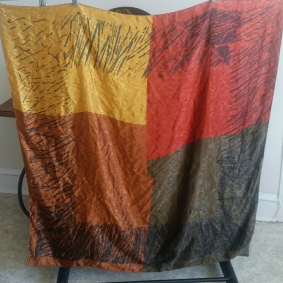 Multi colored scarf (XL)