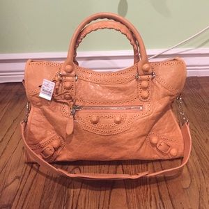 NWT $2045 BALENCIAGA BROGUES CITY DESIGNER BAG NWT $2045 BALENCIAGA BROGUES CITY DESIGNER BAG